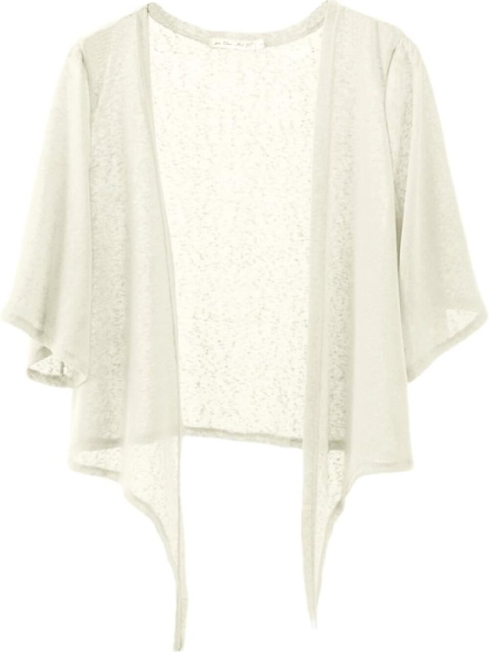 Lightweight Women's Bolero Shrug Cardigan - Tie Front, Perfect for Dresses